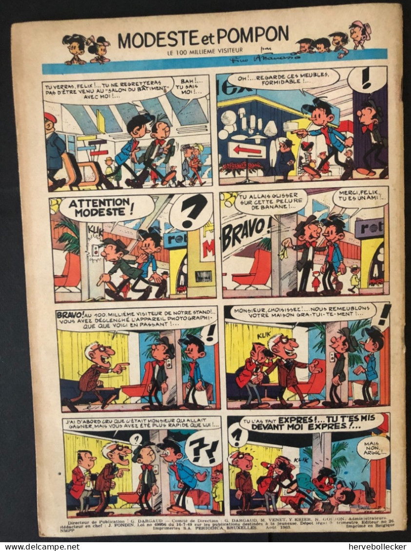 TINTIN Le Journal Des Jeunes N° 775 - 1963 - Tintin