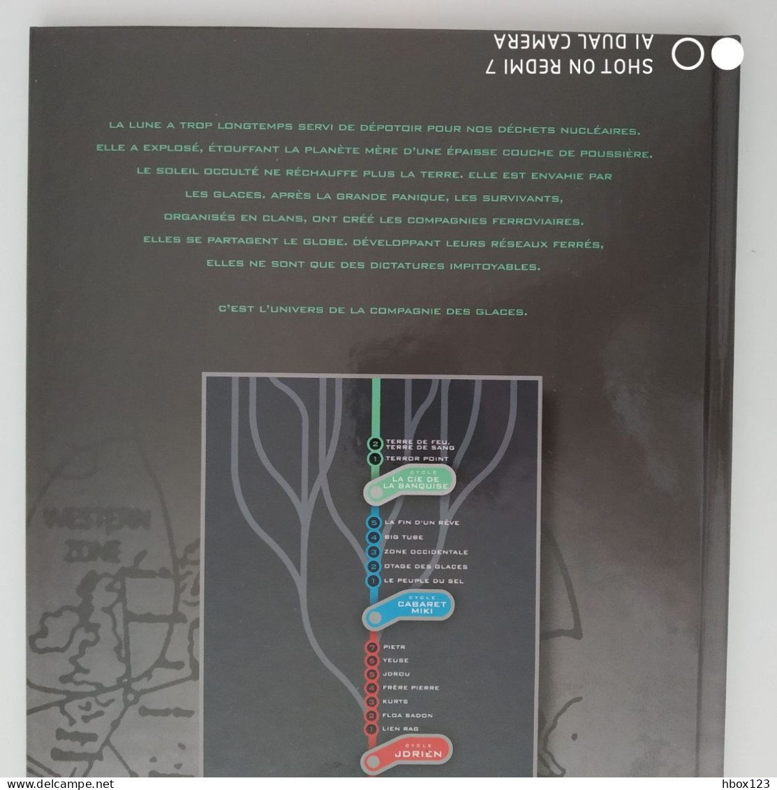 E.O. LA COMPAGNIE DES GLACES Cycle 3 T2 Neuf. - Originalausgaben - Franz. Sprache