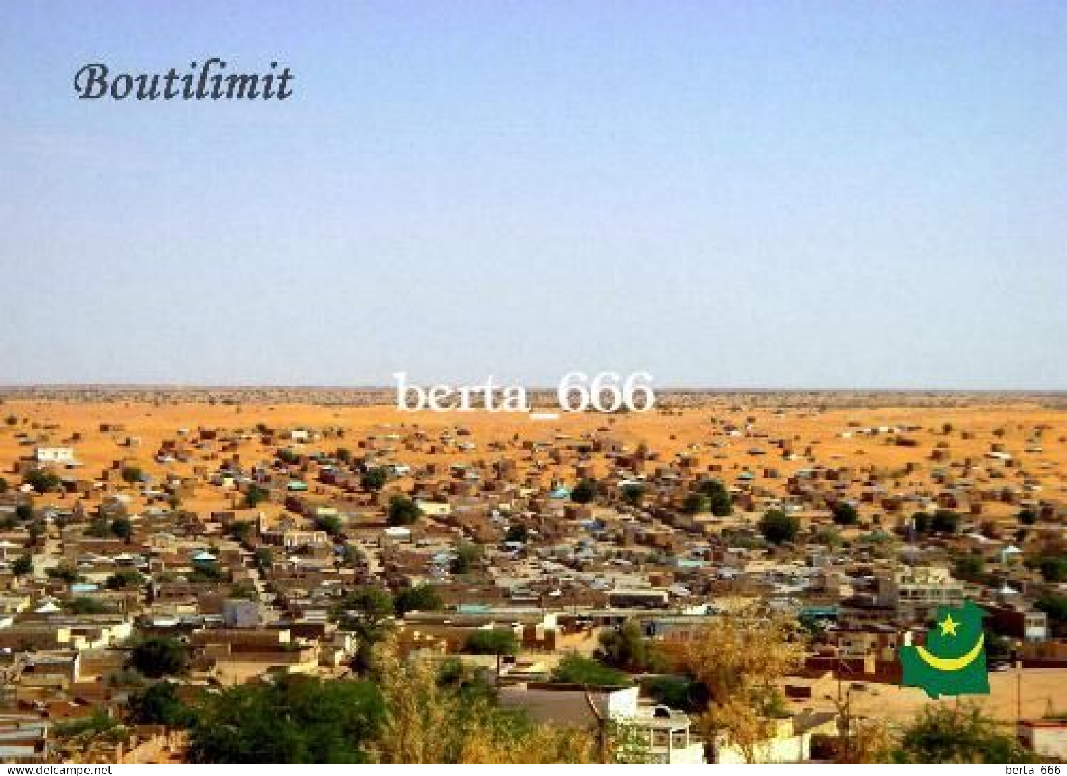 Mauritania Boutilimit Aerial View New Postcard - Mauritania