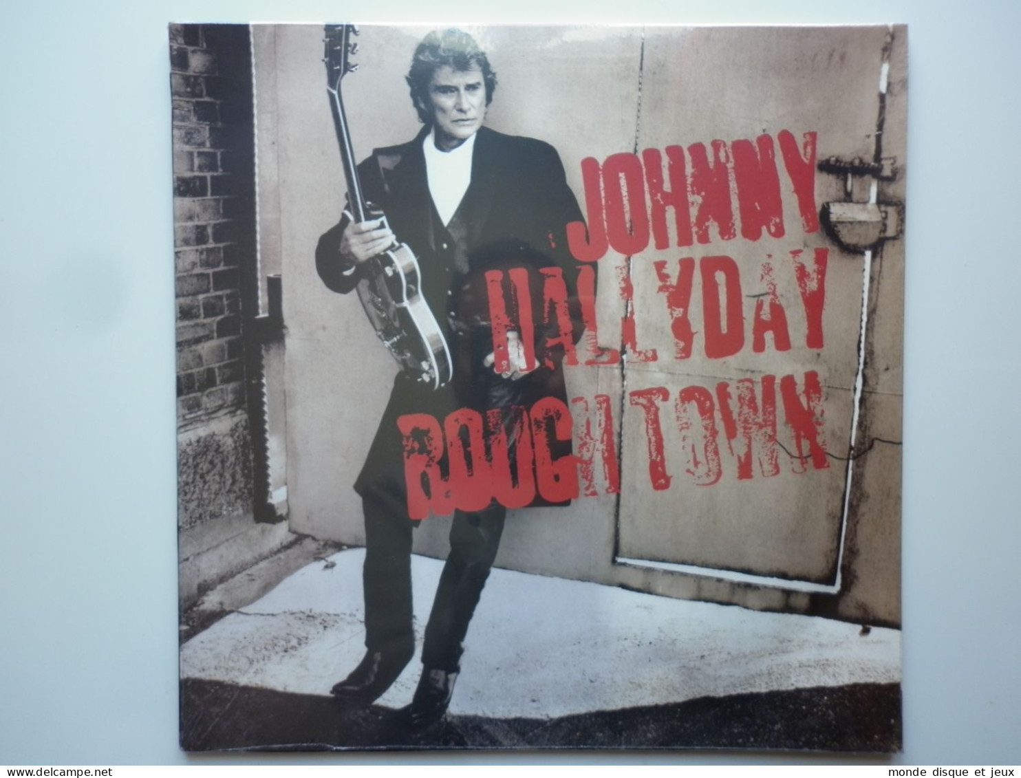 Johnny Hallyday 33Tours Vinyle Rough Town Réédition - Sonstige - Franz. Chansons