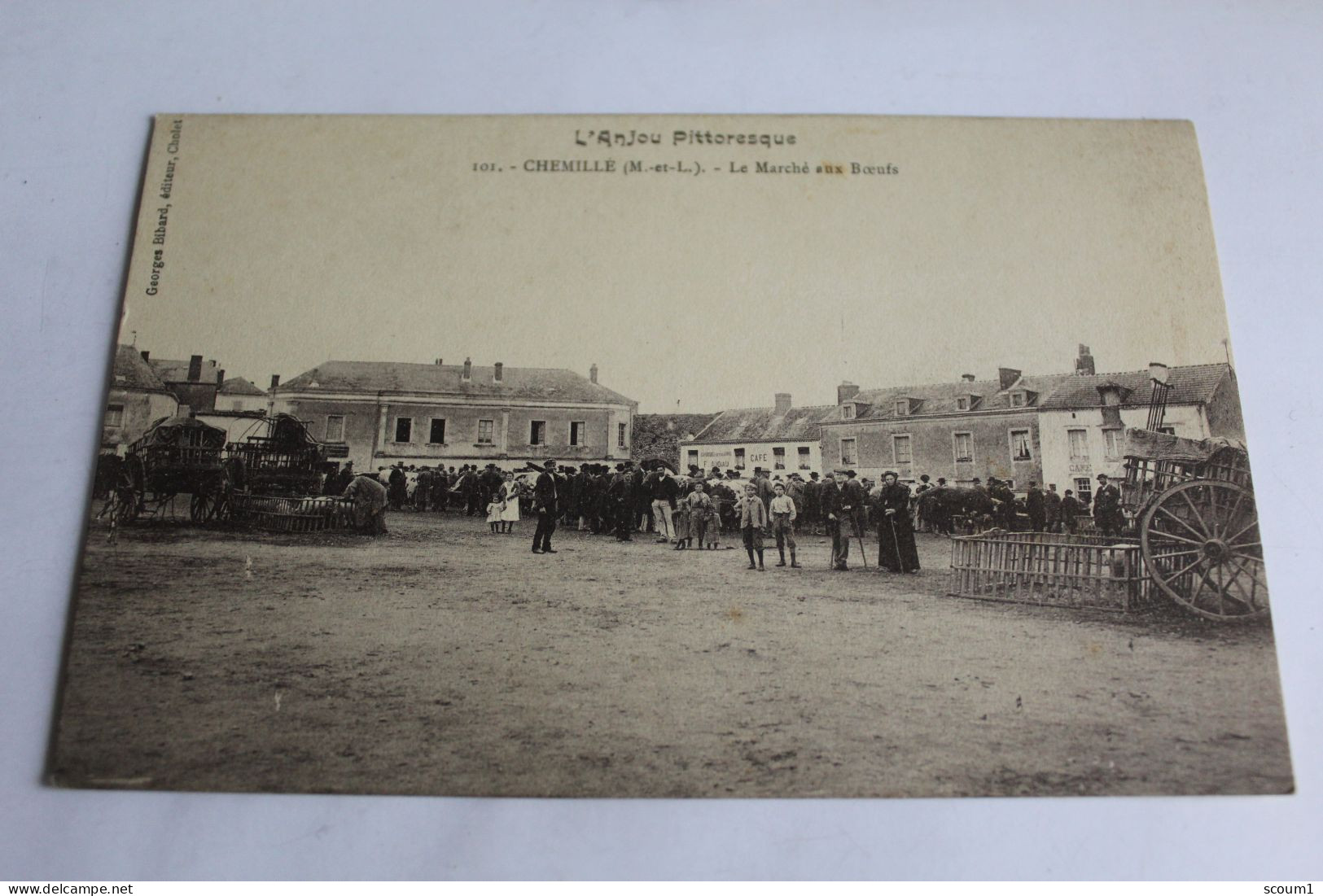 Chemille - Le Marché Aux Boeufs - Chemille