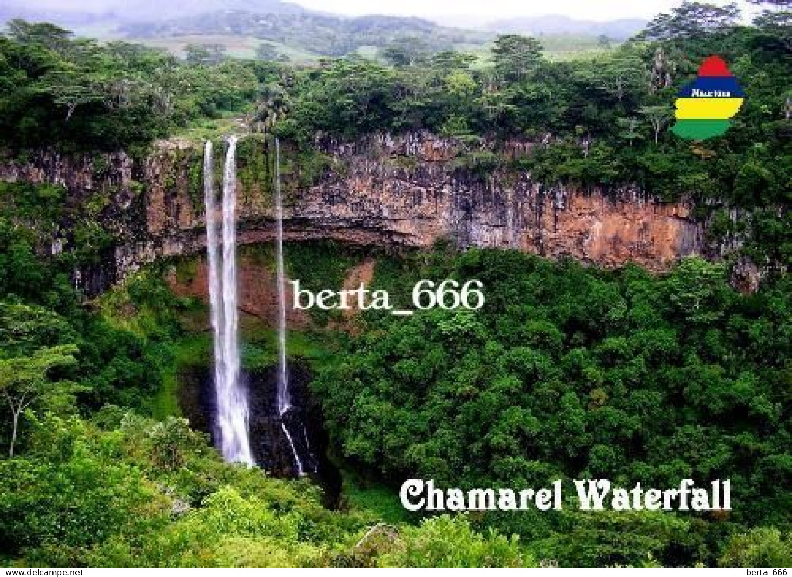 Mauritius Chamarel Waterfall New Postcard - Maurice