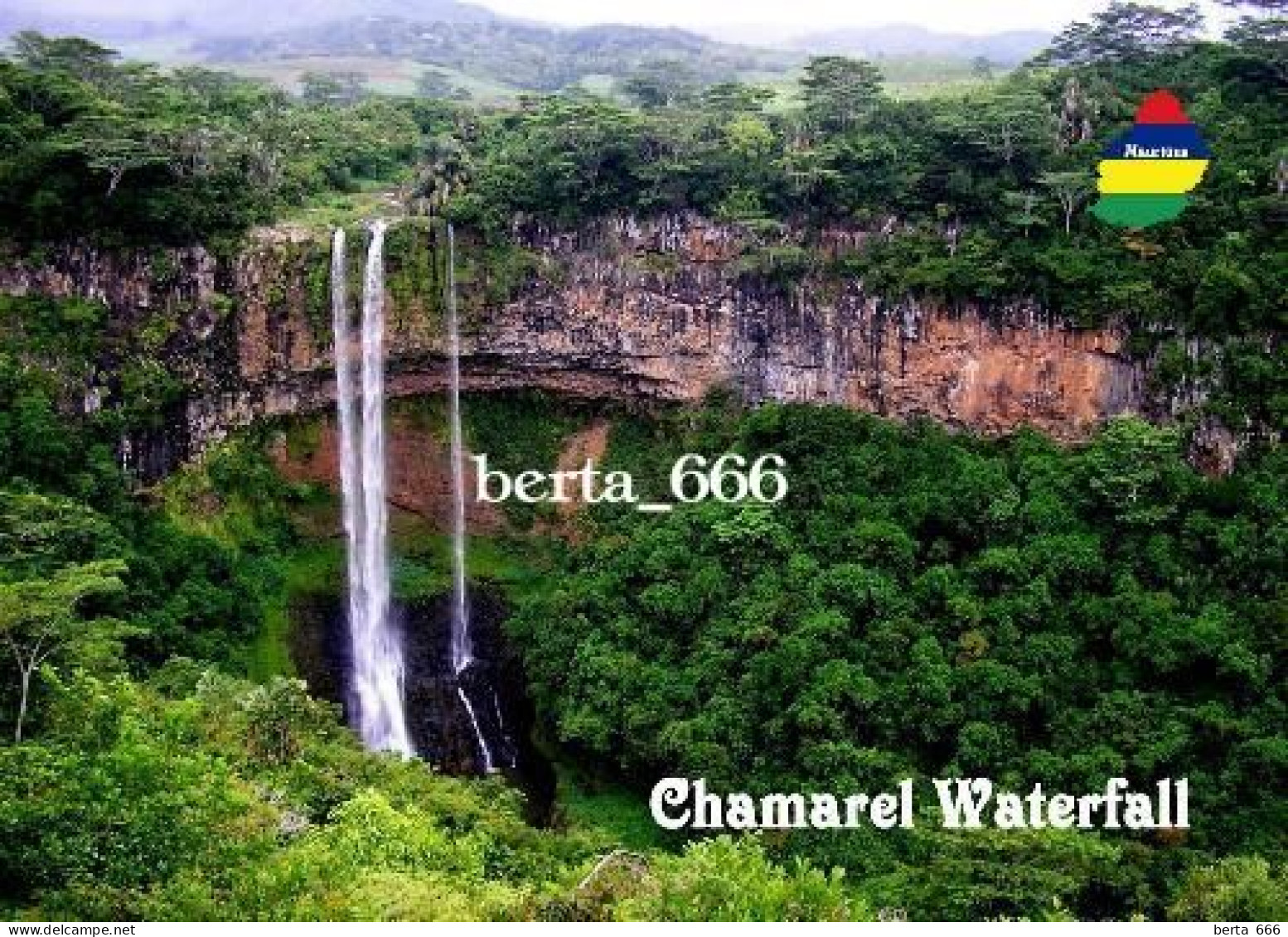 Mauritius Chamarel Waterfall New Postcard - Mauritius