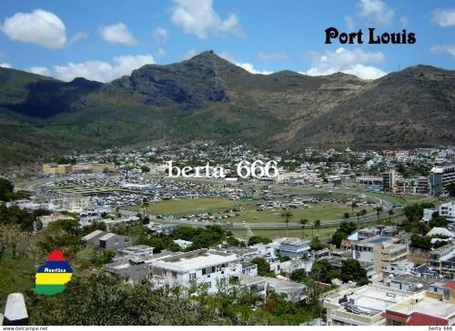 Mauritius Port Louis Overview New Postcard - Mauricio