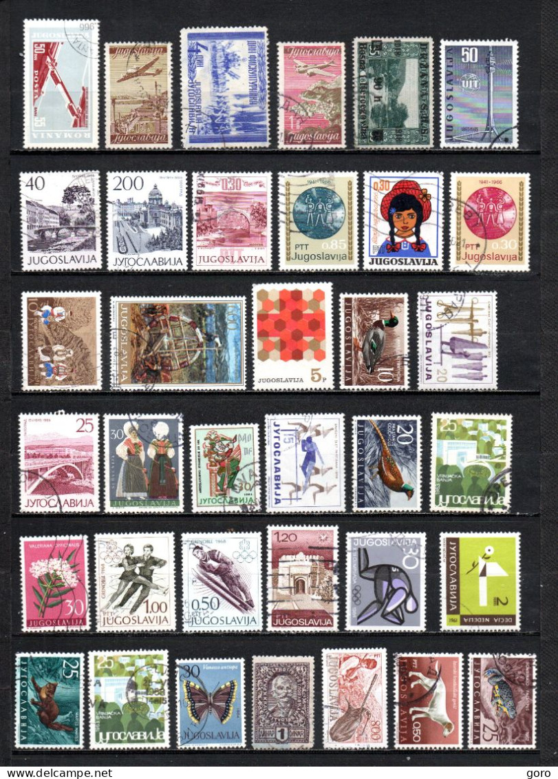 Yugoslavia  .-  Lote Nº  10   ,.   36   Sellos - Lots & Serien