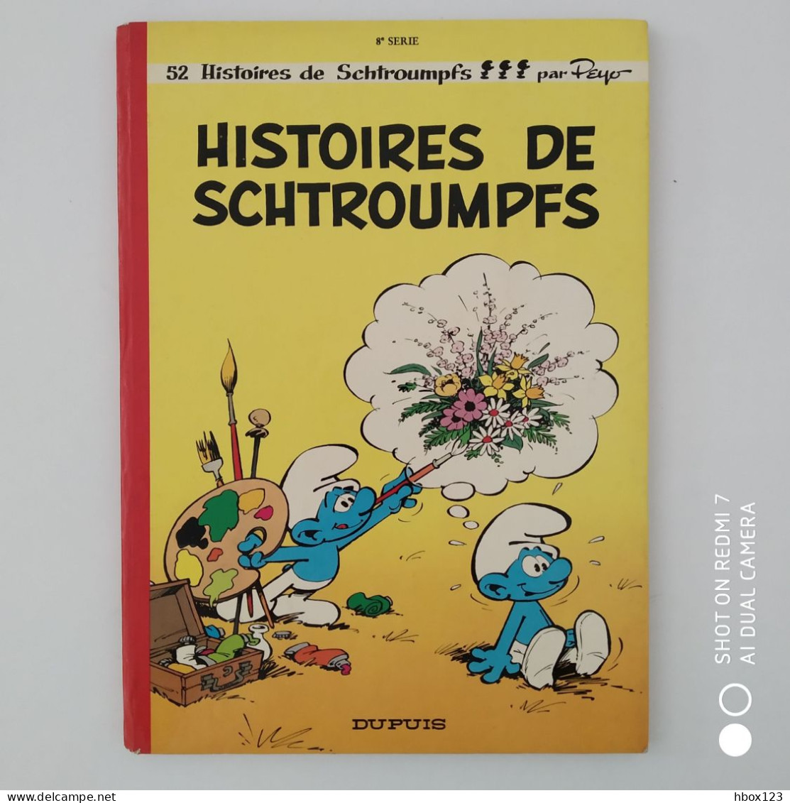 E.O. LES SCHTROUMPFS T8 "Histoires De Schtroumpfs" (Peyo) 1972. - Schtroumpfs, Les