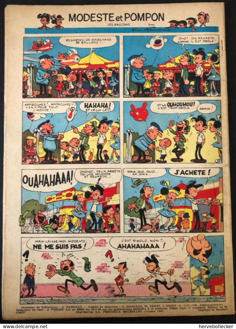 TINTIN Le Journal Des Jeunes N° 781 - 1963 - Tintin