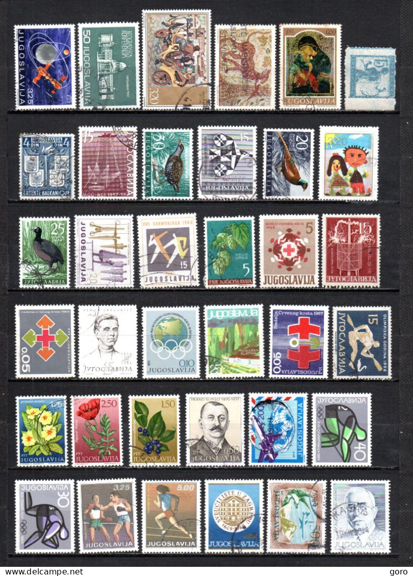 Yugoslavia  .-  Lote Nº  13   ,.   35   Sellos - Colecciones & Series