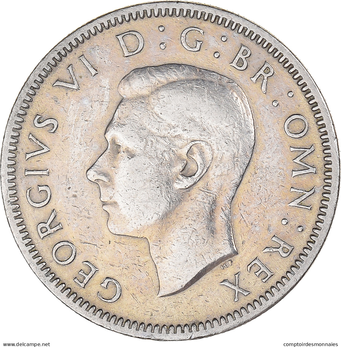 Monnaie, Grande-Bretagne, Shilling, 1951 - J. 1 Florin / 2 Shillings
