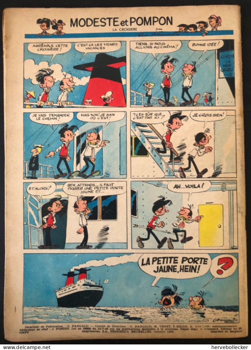 TINTIN Le Journal Des Jeunes N° 782 - 1963 - Tintin