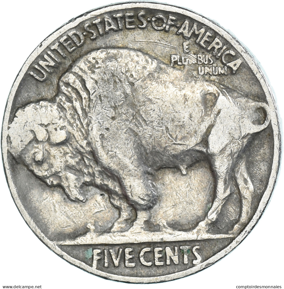 Monnaie, États-Unis, 5 Cents, 1937 - 1913-1938: Buffalo
