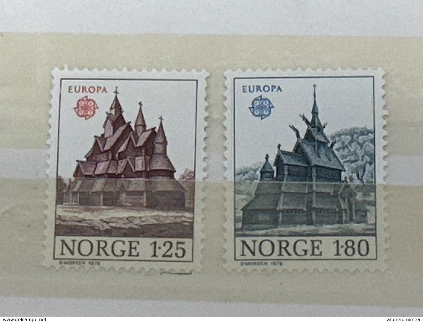 Norvège MNH 1978 Europa CEPT - Nuevos
