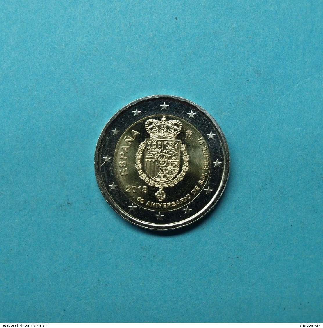 Spanien 2018 2 Euro 50 Geb. Felipe VI. (E0131 - Otros & Sin Clasificación