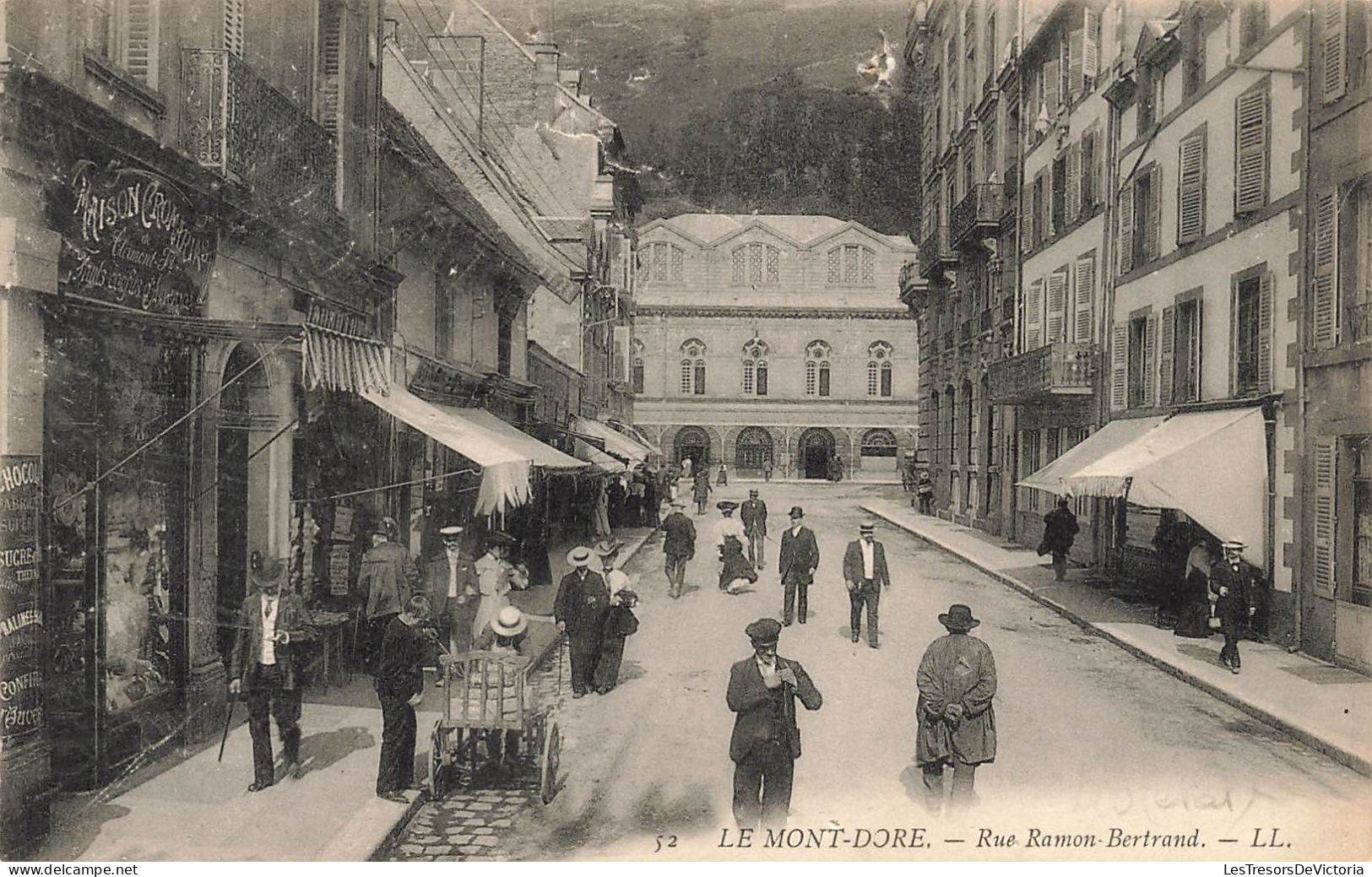 FRANCE - Le Mont Dore - Rue Ramon Bertrand - Animé - Carte Postale Ancienne - Le Mont Dore
