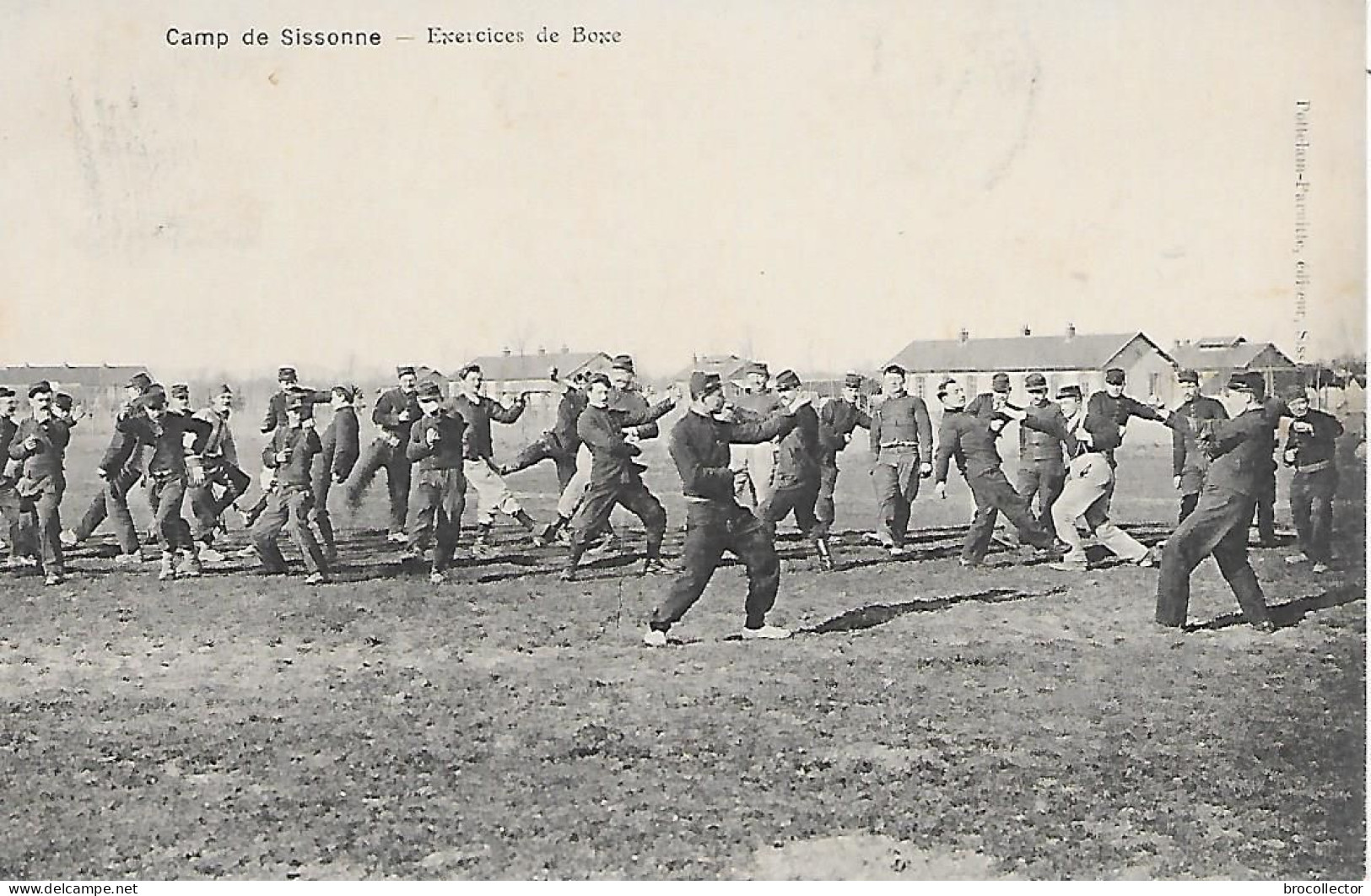 SISSONNE ( 02 ) -  Exercice De Boxe - Boxing