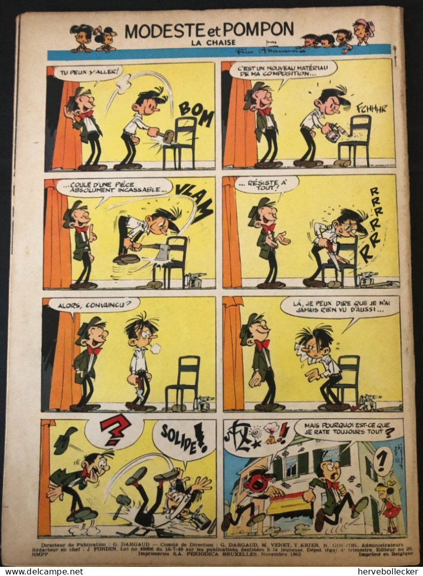 TINTIN Le Journal Des Jeunes N° 785 - 1963 - Tintin