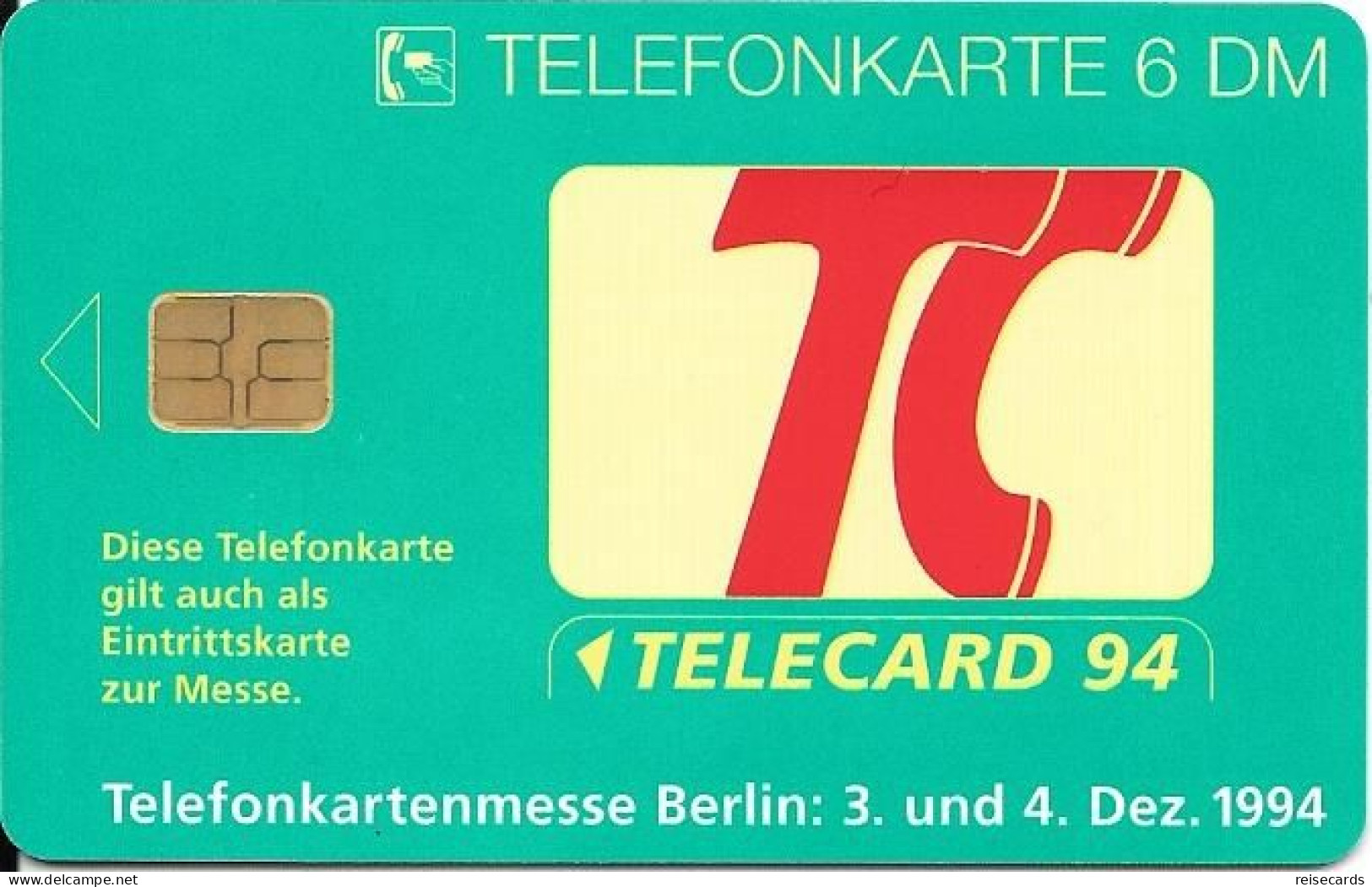 Germany: O 2000 10.94 Telecard Expo 94 Berlin. Mint - O-Series: Kundenserie Vom Sammlerservice Ausgeschlossen