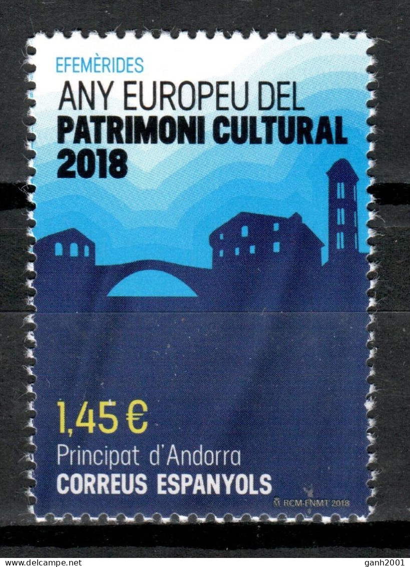 Andorra 2018 / Cultural Heritage MNH Patrimonio Cultural / Ij65  29-22 - Ungebraucht