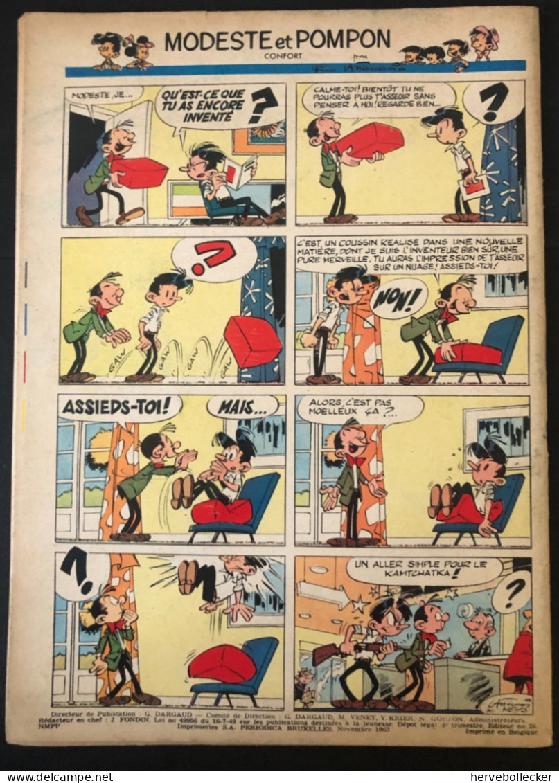 TINTIN Le Journal Des Jeunes N° 786 - 1963 - Tintin