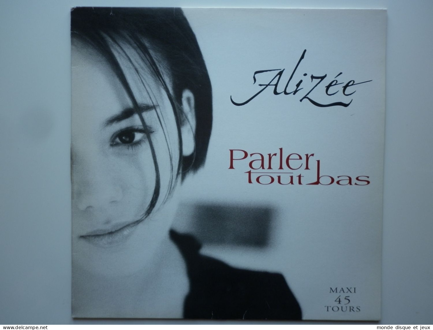 Alizee Maxi 45Tours Vinyle Promo Parler Tout Bas - 45 T - Maxi-Single