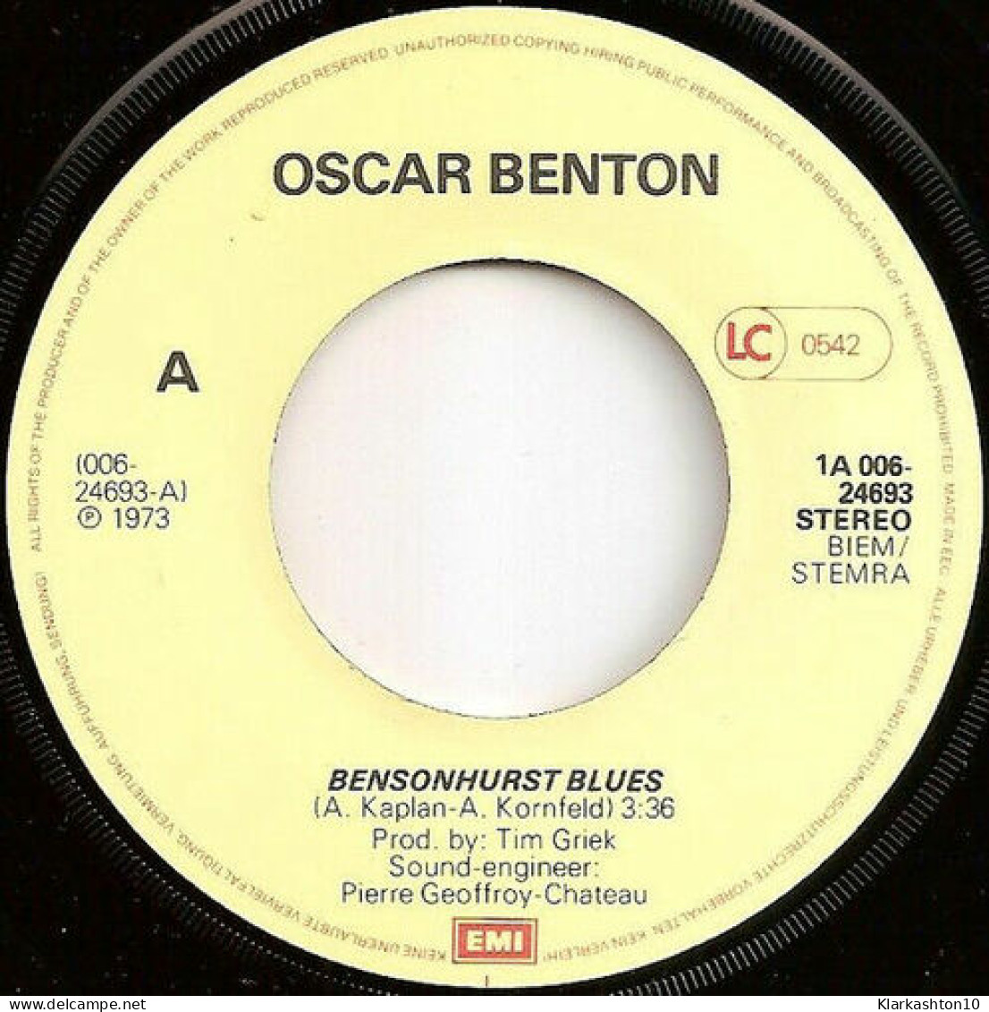 Bensonhurst Blues - Zonder Classificatie