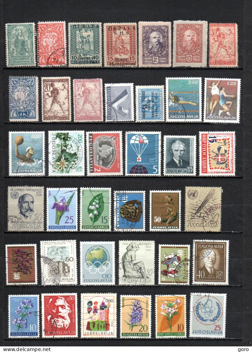 Yugoslavia  .-  Lote Nº   21   ,.   38   Sellos - Collections, Lots & Séries