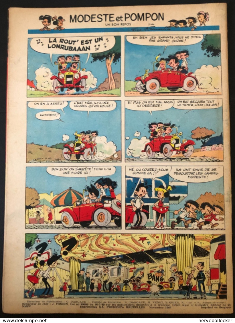 TINTIN Le Journal Des Jeunes N° 787 - 1963 - Tintin