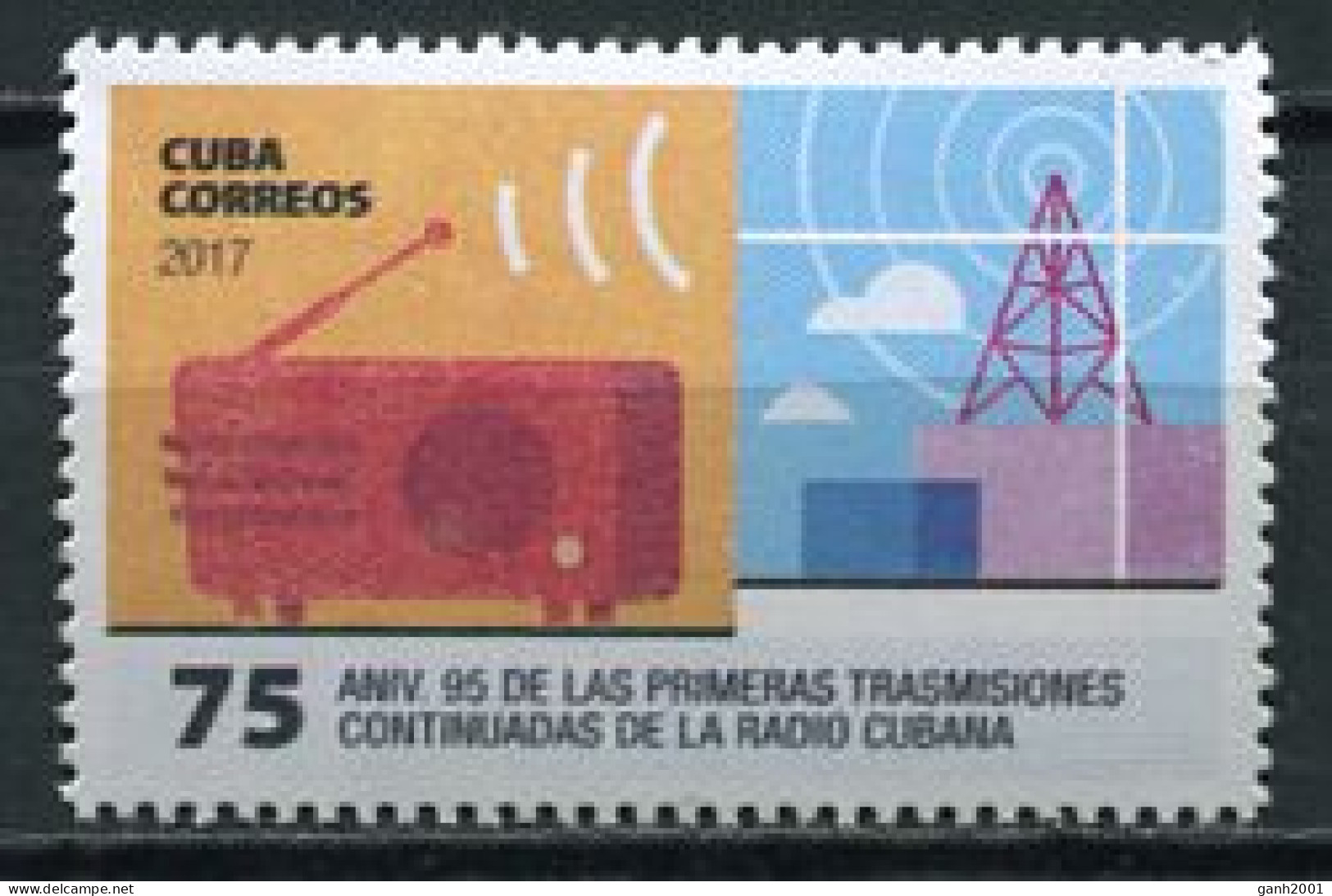 Cuba 2017 / Radio MNH / Cu5400  29-23 - Telecom