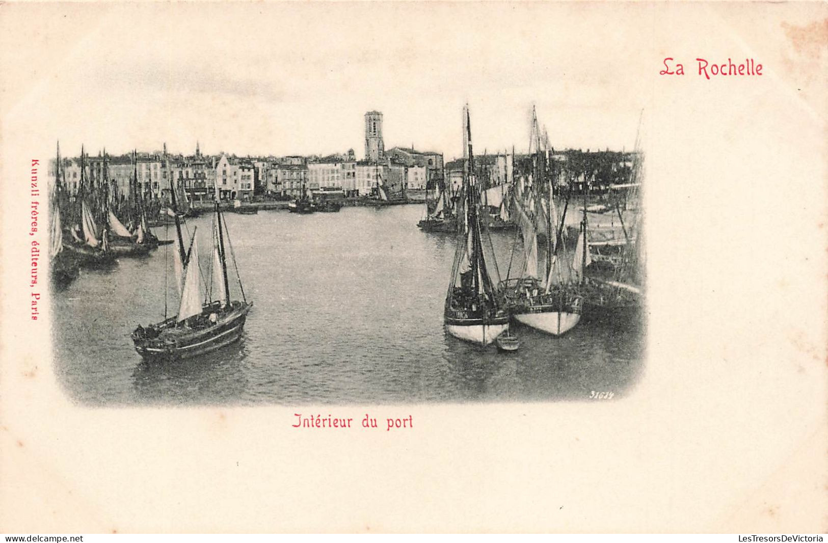 FRANCE -  La Rochelle - Intérieur Du Port - Carte Postale Ancienne - La Rochelle