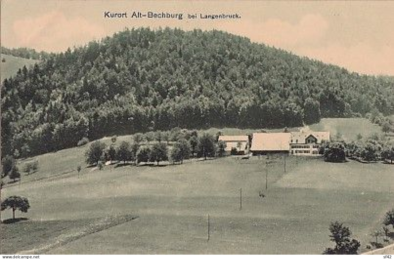 KURORT ALT BECHBURG  BEI LANGENBRUCK - Langenbruck