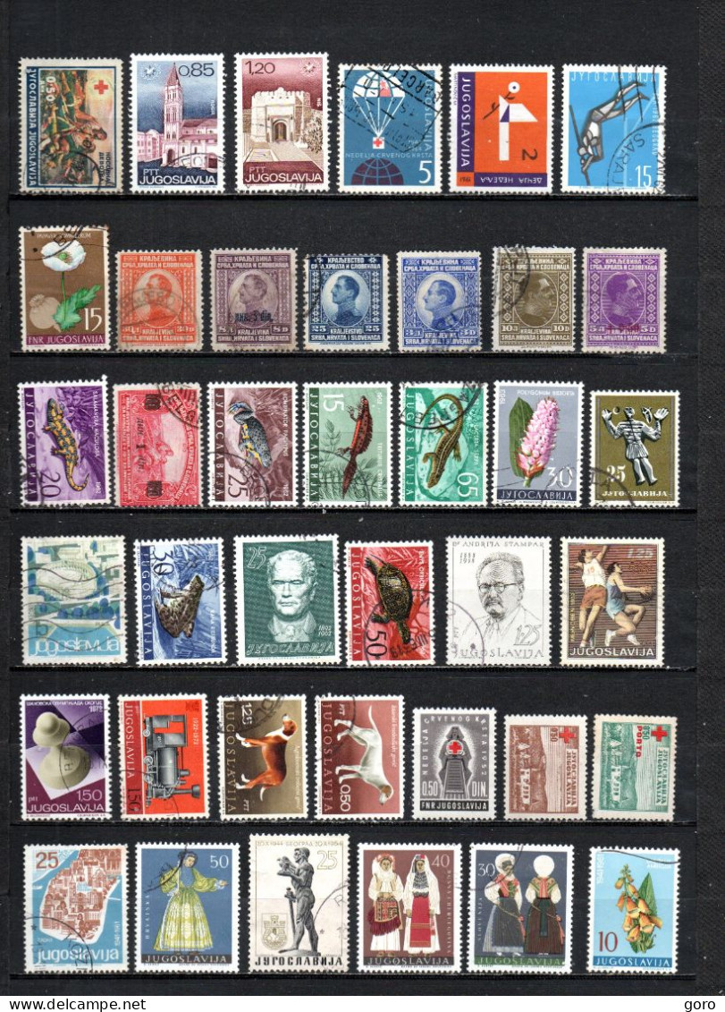 Yugoslavia  .-  Lote Nº   27   ,.   39   Sellos - Collections, Lots & Séries