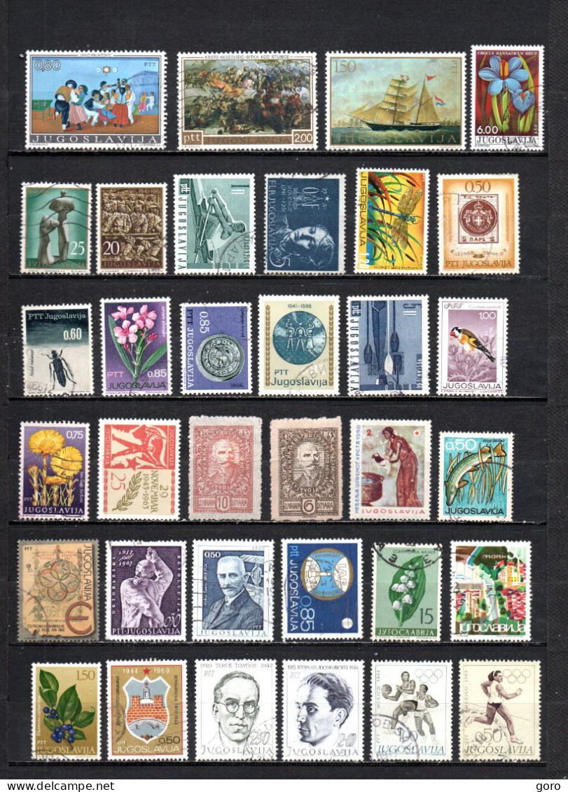 Yugoslavia  .-  Lote Nº   30   ,.   34   Sellos - Colecciones & Series