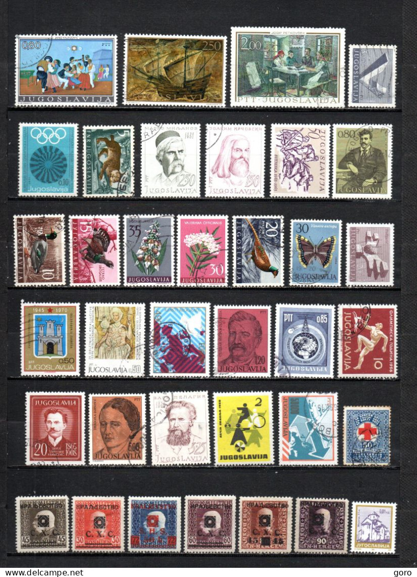 Yugoslavia  .-  Lote Nº   31   ,.   36   Sellos - Colecciones & Series