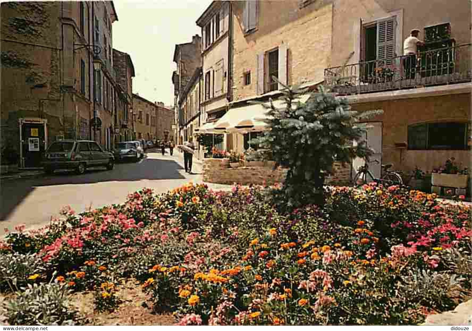 84 - Lourmarin - Place De L'Ormo - Automobiles - Fleurs - Village Du Lubéron - CPM - Voir Scans Recto-Verso - Lourmarin