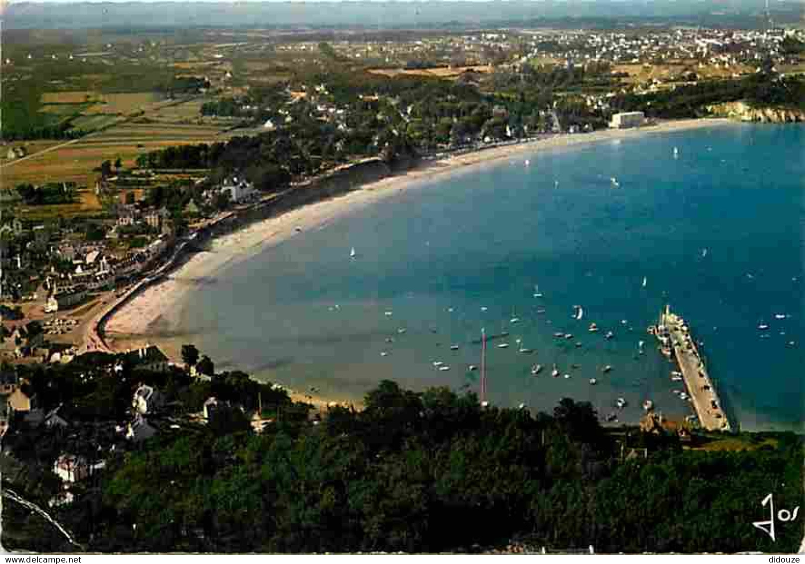 29 - Presqu'ile De Crozon - Morgat - Vue Générale De La Plage - Flamme Postale - Flamme Postale - Voir Scans Recto Verso - Crozon