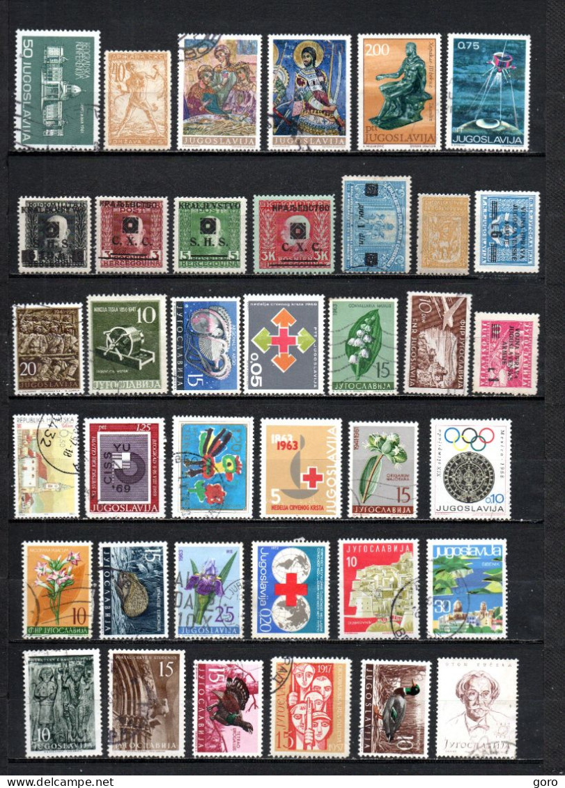 Yugoslavia  .-  Lote Nº   34   ,.   38   Sellos - Colecciones & Series