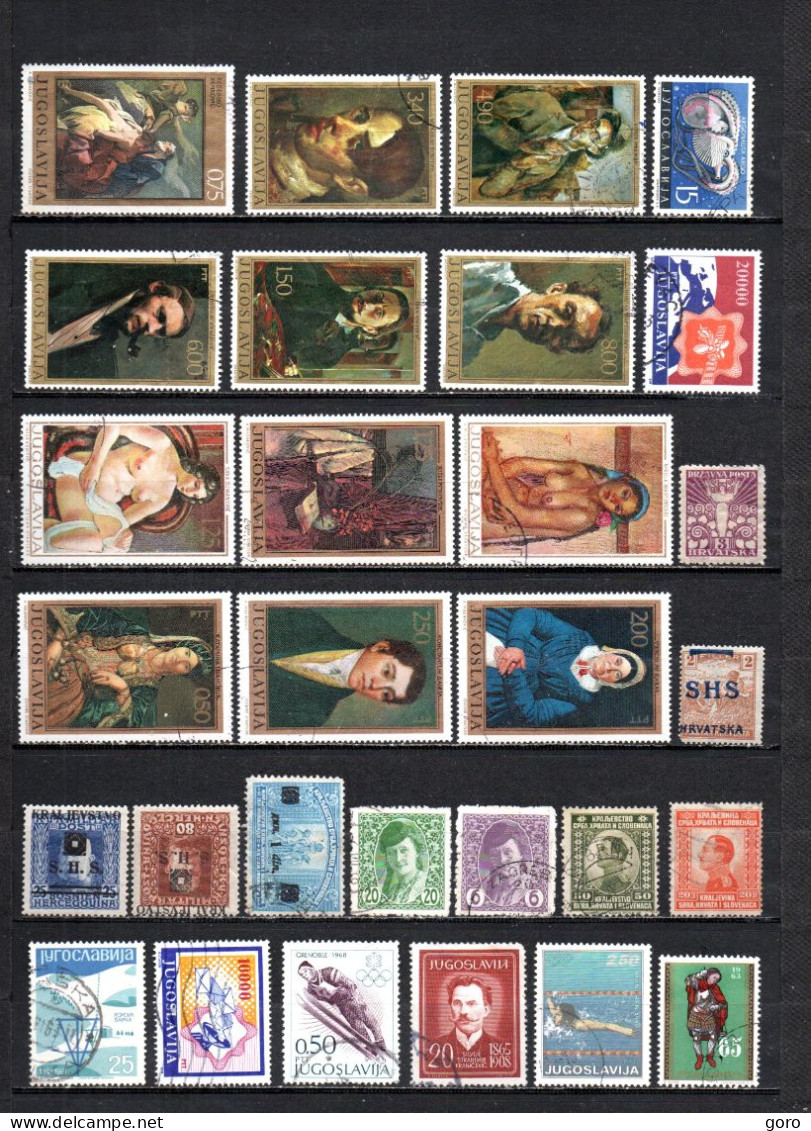 Yugoslavia  .-  Lote Nº   35   ,.   29   Sellos - Collections, Lots & Séries