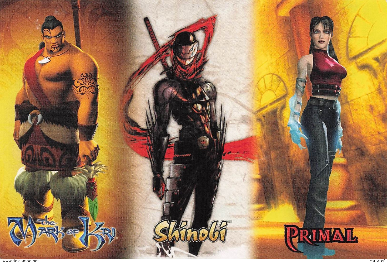 PRIMAL MARK OF KRI SHINOBI .  PS2 .  - Comics