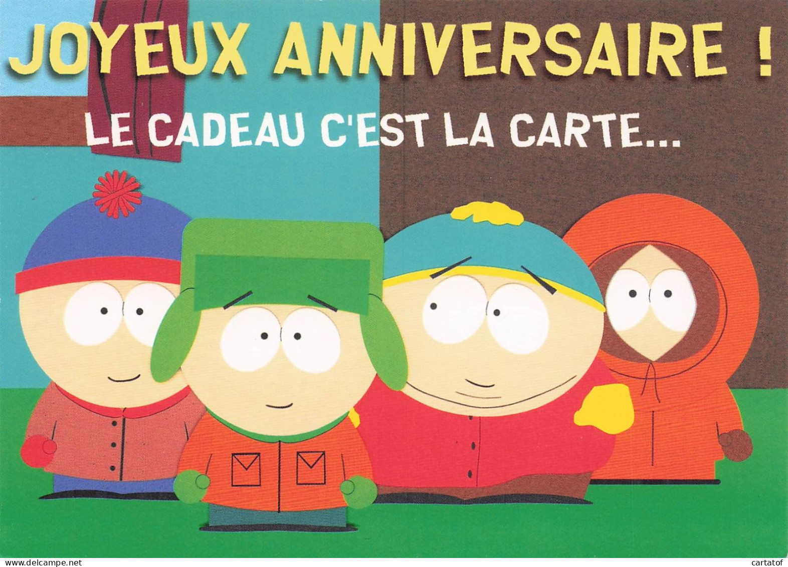 Le Cadeau C'est La Carte … JOYEUX ANNIVERSAIRE - Bandes Dessinées