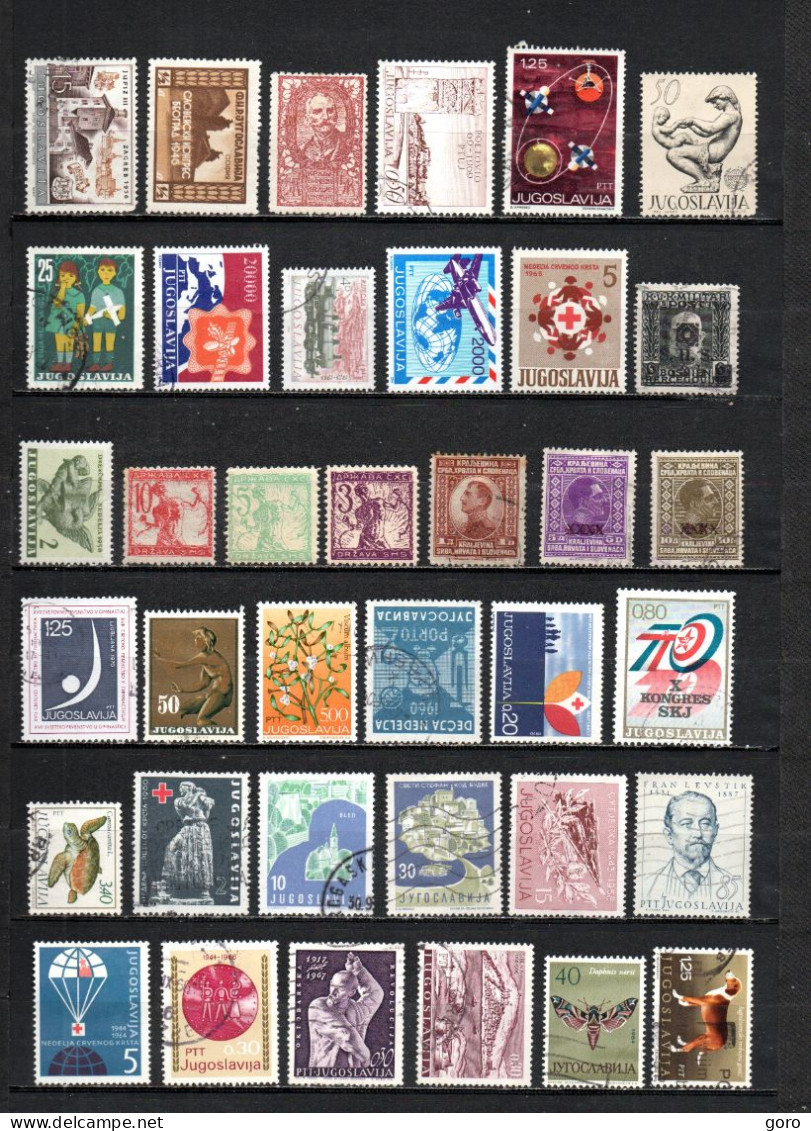 Yugoslavia  .-  Lote Nº   38   ,.   37   Sellos - Collections, Lots & Séries