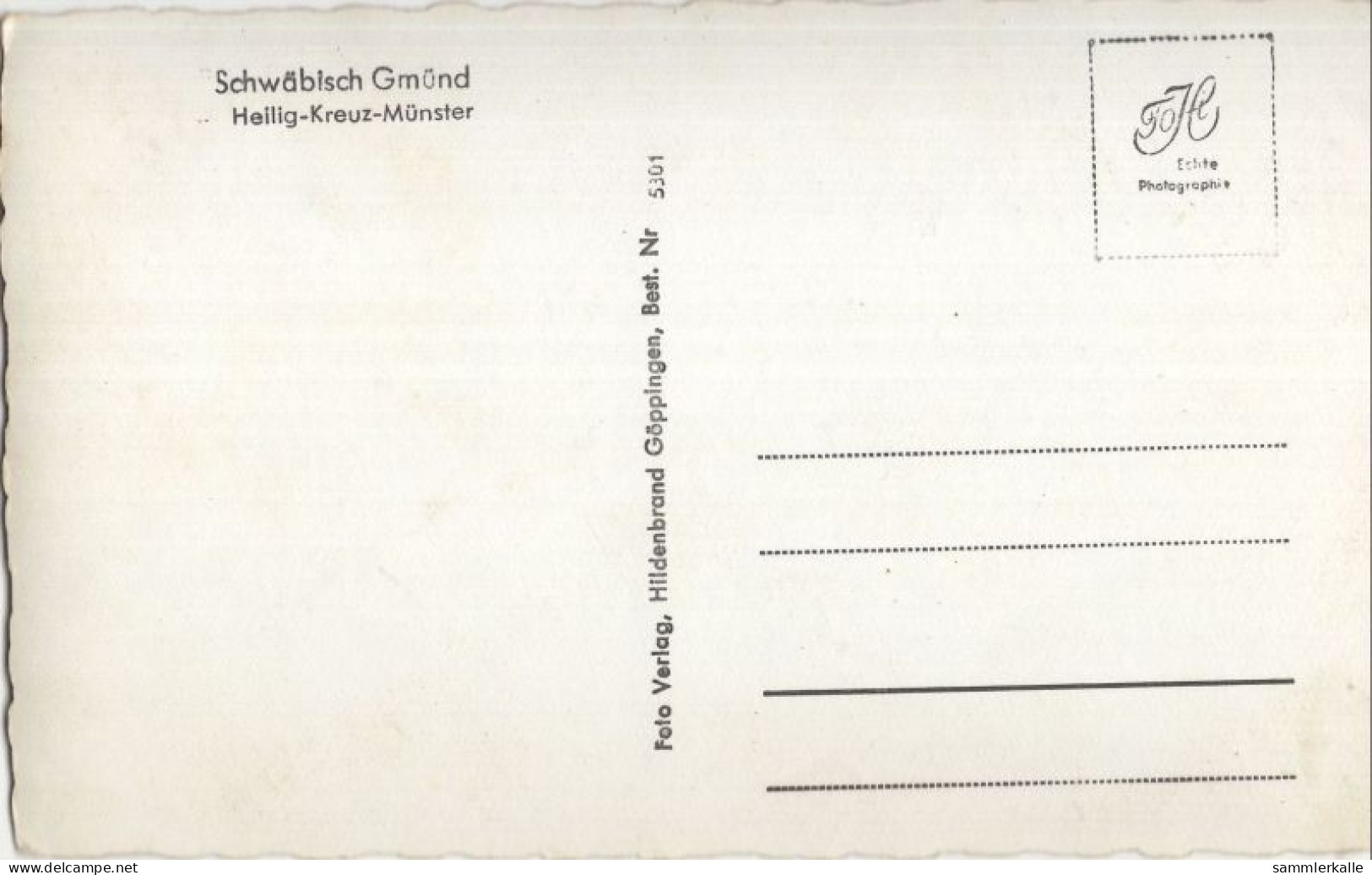 134667 - Schwäbisch Gmünd - Heilig-Kreuz-Münster - Schwaebisch Gmünd