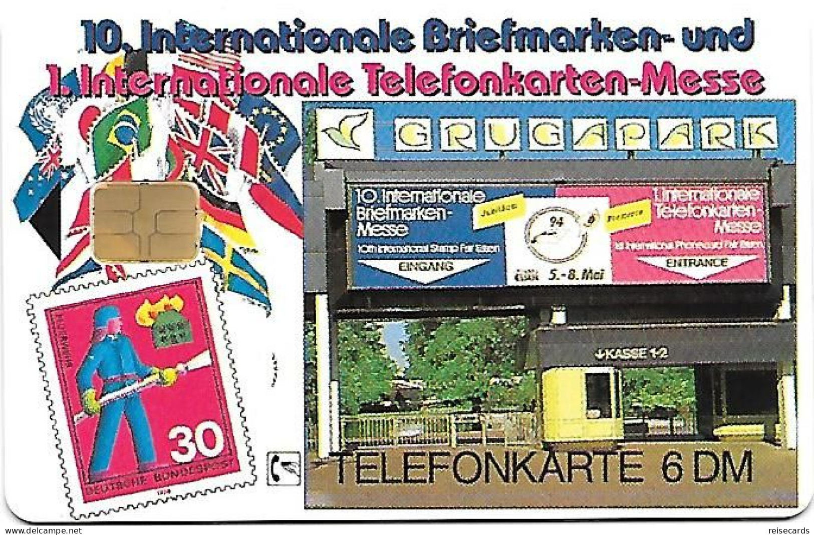 Germany: O 519 04.94 1. Int. Telefonkarten-Messe Essen. Mint - O-Series: Kundenserie Vom Sammlerservice Ausgeschlossen