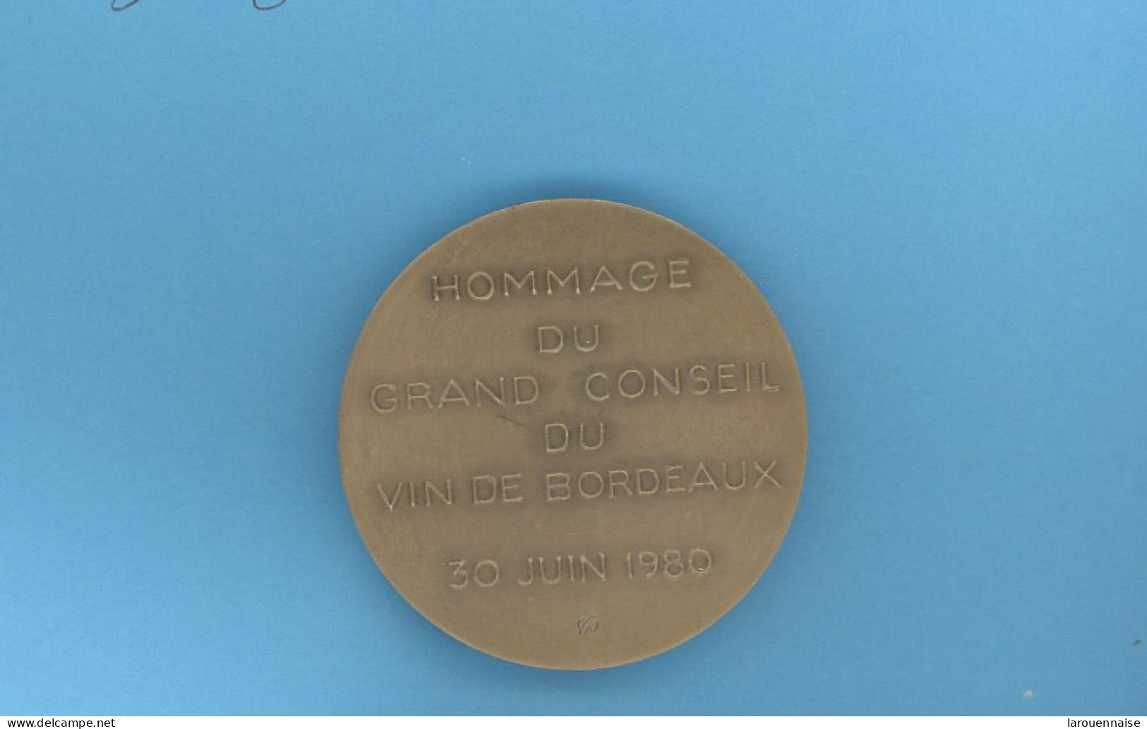 MEDAILLE -PROFESSEUR GEORGES PORTMANN -BRONZE 68 Mm -240,6 Gr - GRAVEUR : GÉRARD BUQUOY-ATELIER MONNAIE DE PARIS 1980 - - Professionals / Firms