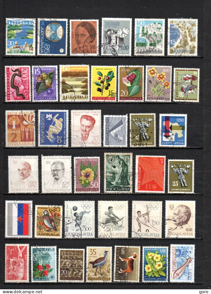 Yugoslavia  .-  Lote Nº   41   ,.   38   Sellos - Collections, Lots & Series