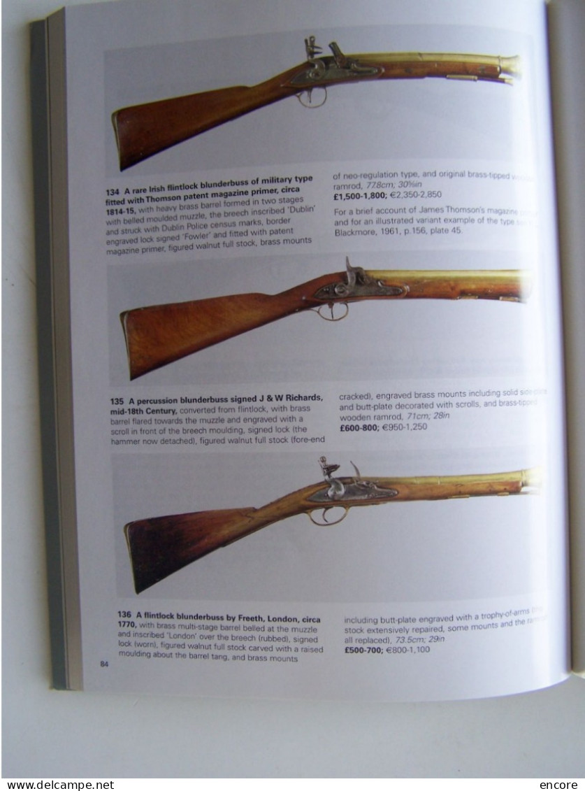 MILITARIA. CATALOGUE DE VENTE "SOTHEBY'S". ARMES.  100_3531 & 100_3532 - Autres & Non Classés