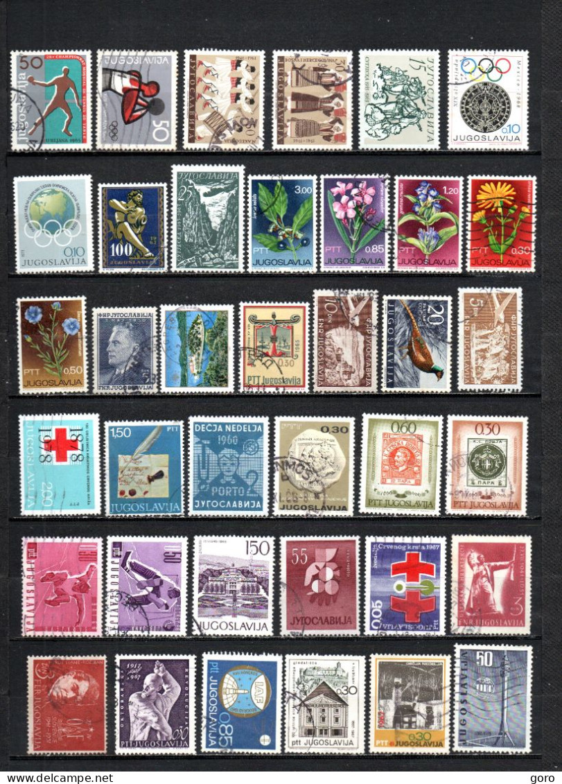 Yugoslavia  .-  Lote Nº   42   ,.   38   Sellos - Collections, Lots & Series