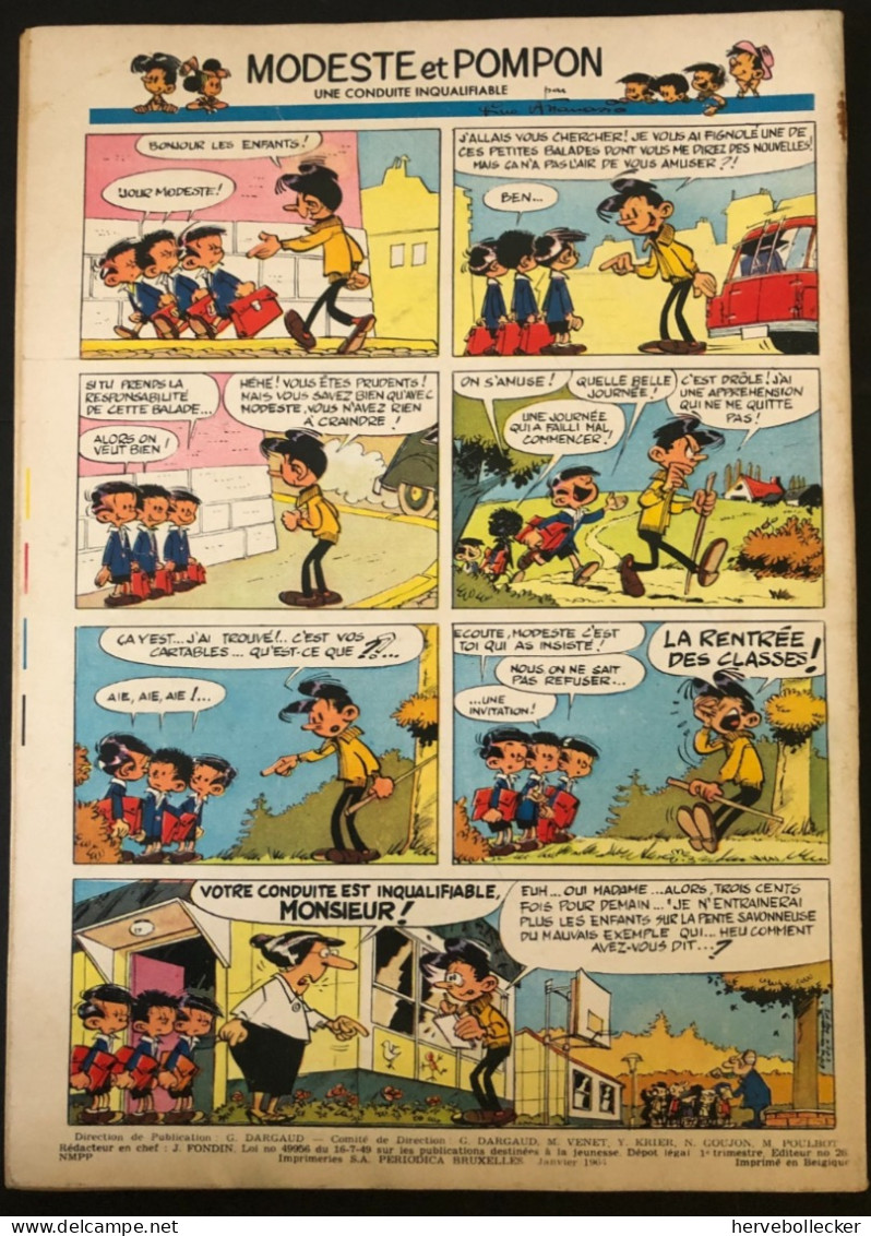 TINTIN Le Journal Des Jeunes N° 796 - 1964 - Tintin