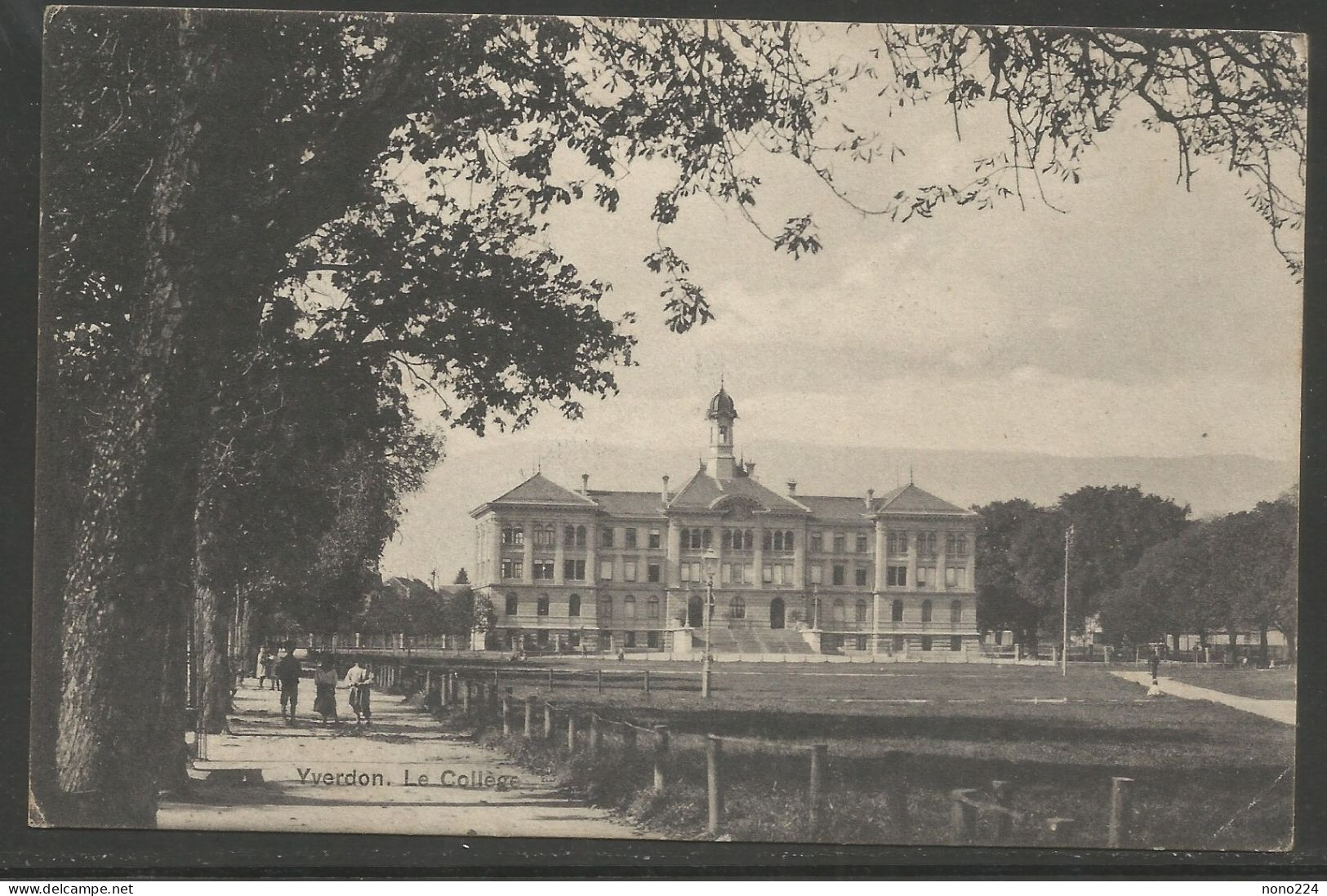 Carte P De 1915 ( Yverdon / Le Collège  ) - Yverdon-les-Bains 