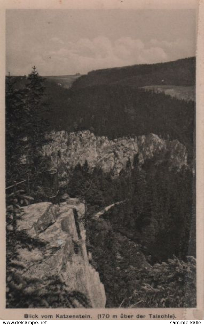 86970 - Zöblitz - Blick Vom Katzenstein - Ca. 1955 - Zöblitz