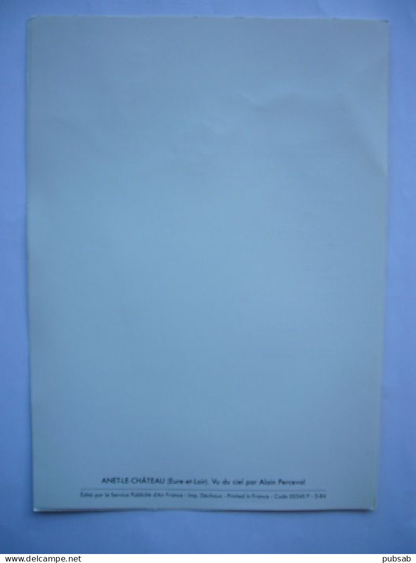 Avion / Airplane / AIR FRANCE / Menu / Los Angeles - Paris / Size : 15X21,5cm - Menu Cards